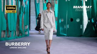 Défilé BURBERRY PrintempsÉté 2025  London Fashion Week [upl. by Swaine]