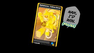 Yellow hyliehaven bioblade blox cards [upl. by Noxas939]