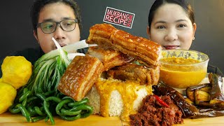 CRISPY KARE KARE RECIPE WITH MUKBANG  FAVORITE NI BBM  PUTOK BATOK [upl. by Kirby509]