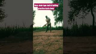 Raza Shahs AMAZING Tape Ball Batting Practice Revealed youtubeshorts ytshorts shorts [upl. by Adar]