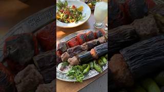 Patlıcan Kebabı Sunumumuzu Nasıl Buldunuz  patlıcan kebap yemek [upl. by Akeinahs]