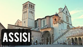 Assisi Umbria Italy 🇮🇹  Summer 2022  Virtual Walking Tour City 4K 60FPS ASMR [upl. by Anelas]