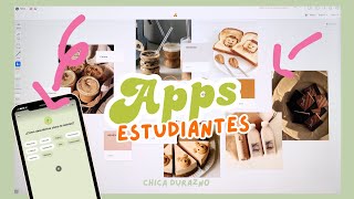 🍬🧸💗apps para estudiantes 📝🪴 organización📂 Notas📑  Creatividad🎨🍭 study lifestyle university [upl. by Vedi]