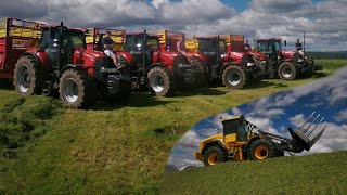 Silage In New Zealand2223 Season With Bluegrass Contracting [upl. by Aspa56]