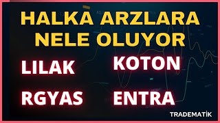 HALKA ARZLARDA KRİTİK NOKTA ENTRA KOTON lilak RGYAS halkarz borsa [upl. by Azerila]