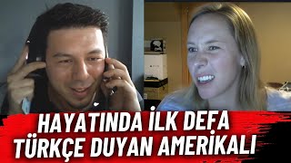 Hayatında İlk Defa Türkçe Duyan Amerikalının Tepkisi [upl. by Ymorej637]