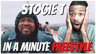 Stogie T  In A Minute Freestyle Reaction [upl. by Ailad280]