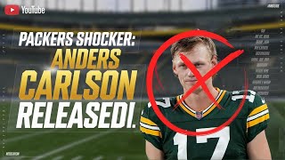 Packers Shocking Roster Moves Anders Carlson Released [upl. by Radbourne]