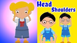 Tête épaules genoux et orteils  chansons pour enfants  Head Shoulders  Kids Tv Channel Française [upl. by Sula907]