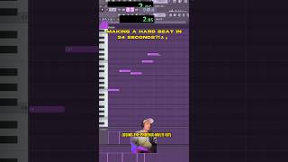 Making a CRAZY HARD beat in 33 seconds 🤯😳 [upl. by Martina653]