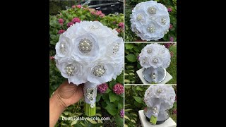 DIY l Brooch Bouquet Tutorial l Bouquet LANA l Easy l Low Cost l Wedding Project [upl. by Bolten]