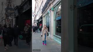 Central London Evening Walk Piccadilly to Chinatown London Lens Walking tour 4K Short 06 [upl. by Ayna]