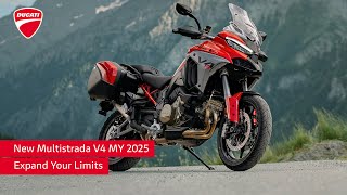 New Ducati Multistrada V4 MY 2025  Expand your Limits [upl. by Abad]