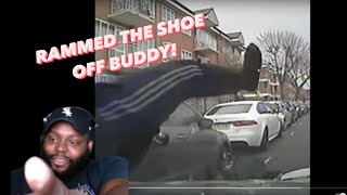 CHICAGO DUDES REACTION TO UK POLICE CHASE MOPED RAMMING [upl. by Slinkman]