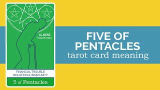 The Five of Pentacles Tarot Card [upl. by Iduj]