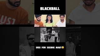 SOS🔥😯sos blackball diss seedhemaut trending reaction shortvideo shorts rap [upl. by Keary537]