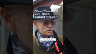 Die Wiener Würstelstände gehören nun zum immateriellen UNESCOKulturerbe news wien [upl. by Keare]