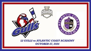 LI GULLS vs ATLANTIC COAST ACADEMY [upl. by Yrrak]