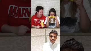 Real or fake banana 🍌challenge challenge banana funny prank [upl. by Basile]