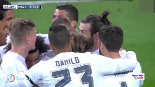 Real Madrid vs Sevilla 40  Benzema GOAL  2016 HD [upl. by Canotas]