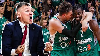 Sold Out Zalgiris Crowd Gives Saras HEATED Homecoming [upl. by Adriell498]