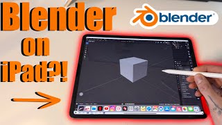 Use Your iPad as a Drawing Tablet For Any PC   Blender On iPad [upl. by Ricard]