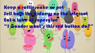 dumb ways to dielyrics [upl. by Berti586]