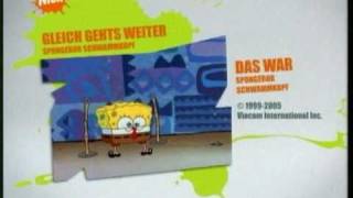 Nick Gleich gehts weiter mit SpongeBob Schwammkopf Serienabspann [upl. by Shem]