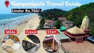 Ganpatipule Travel Guide  Rs760 Budget  Mumbai to Ganpatipule  Ratnagiri  Ganpatipule beach [upl. by Sihtnyc664]