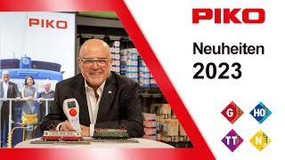 PIKO V117 Neuheitenvorstellung 2023 G H0 TT und N [upl. by Ahasuerus]