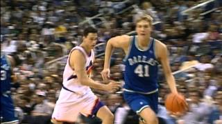 Dirk Nowitzkis First Career 20Point Game [upl. by Joela]