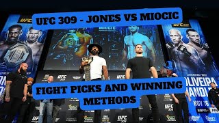 UFC 309 Fight Picks and Winning Methods [upl. by Bannasch]