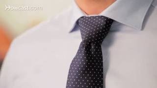 How to Tie a Windsor Knot  Mens Fashion [upl. by Aelrac485]