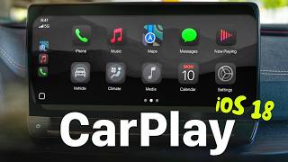 🔥 iOS 18 Apple CarPlay  10 NEW FEATURES [upl. by Raama]