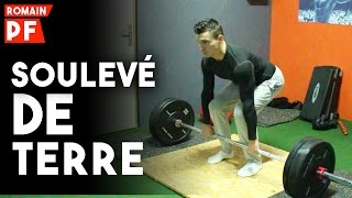 Comment réaliser Les Soulevés de Terre  Deadlifts [upl. by Tirzah]