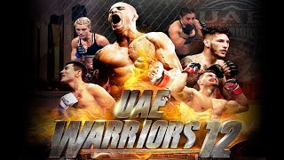 UAE Warriors 12  Bruno quotCaveiraquot Machado vs Mike Santiago Full Event [upl. by Anoet]