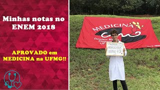 Minhas notas no ENEM para passar em MEDICINA  EVOLUÇÃO [upl. by Tench637]