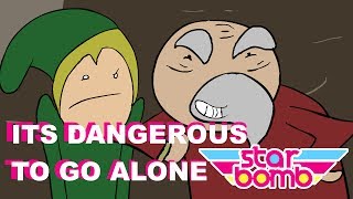 Its Dangerous To Go Alone FANIMATED MUSIC VIDEO  Starbomb [upl. by Kasey]