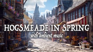 Hogsmeade in Spring w 2 hours Harry Potter Music  ambience music mindfulness relax study [upl. by Aidua]