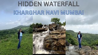 UNEXPLORED WATERFALL OF KHARGHAR HIDDEN WATERFALL TREK  LOCAL TRANSPORT GUIDE NAVI MUMBAI [upl. by Demaggio782]