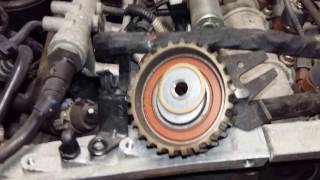 Timing belt replacement Tutorial  cdti 150 Z19DTH  English subtitles Spanish language [upl. by Cedar]