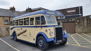 HERITAGE BUS Journey on Route 572  CWG286  Cumbria Classic Coaches Leyland Tiger PS1 [upl. by Oitaroh]