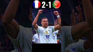 The Day CR7 Slaughtered France  Portugal vs France World Cup 2026 Imaginary football​shorts​🤯🔥 [upl. by Eiram962]