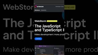 WebStorm Now Free for NonCommercial Use Download Today coding webstorm javascript typescript [upl. by Hizar]