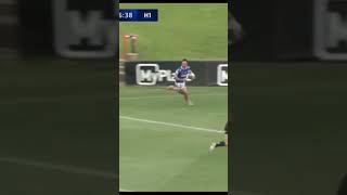 Mawene Hiroti Western Suburbs try for Newtown in NSW Cup KiwiNRL [upl. by Salohcim364]