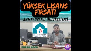 YÜKSEK LİSANS NERDEN ALINIR EN İYİ ÜNİVERSİTELER yükseklisans [upl. by Nitnerb]