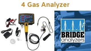 4 Gas Analyzer Exhaust Gas Analyzer [upl. by Neils]