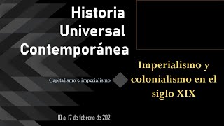 Imperialismo y colonialismo [upl. by Dranek]