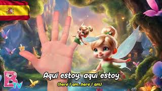 TINKER BELL SPANISH Finger Family Nursery Rhymes amp Kids Songs [upl. by Warfeld]