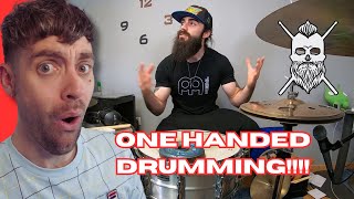 quotUK Drummer REACTS to ONE HANDED DRUMMING BY EL ESTEPARIO SIBERIANO REACTIONquot [upl. by Barboza]